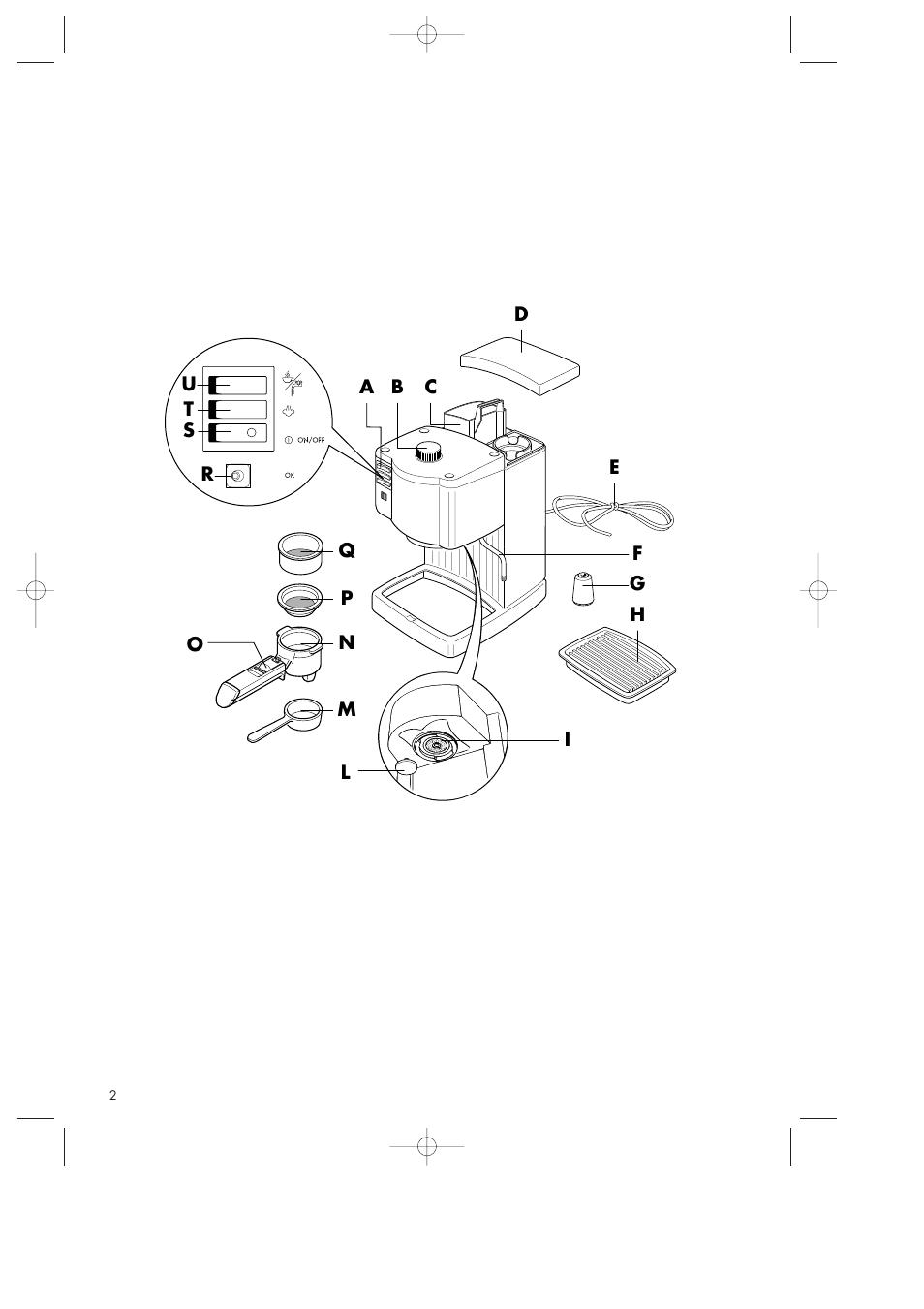 DeLonghi Pump-driven Coffee Maker User Manual | Page 2 / 10
