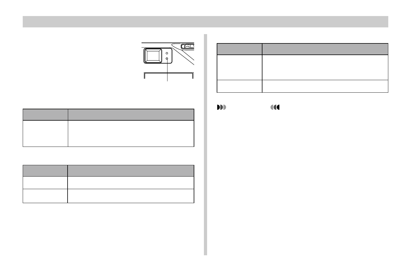 E-29 operation lamp, Rec mode, Shutter button pressed half way | Play mode | Casio QV-3EX User Manual | Page 28 / 122