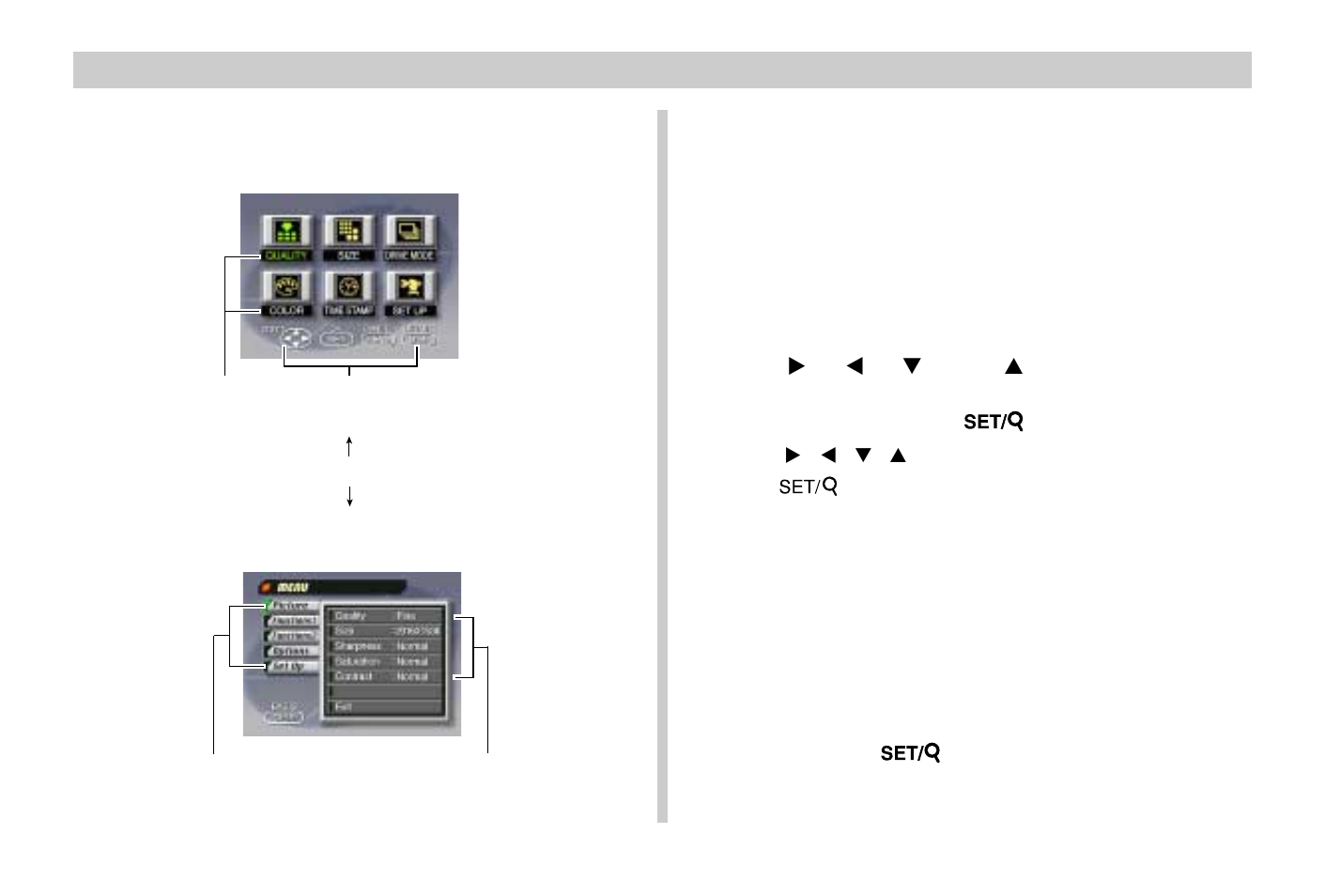 G-35, Ausführung von menüeinstellungen 1 | Casio QV-3EX User Manual | Page 34 / 122