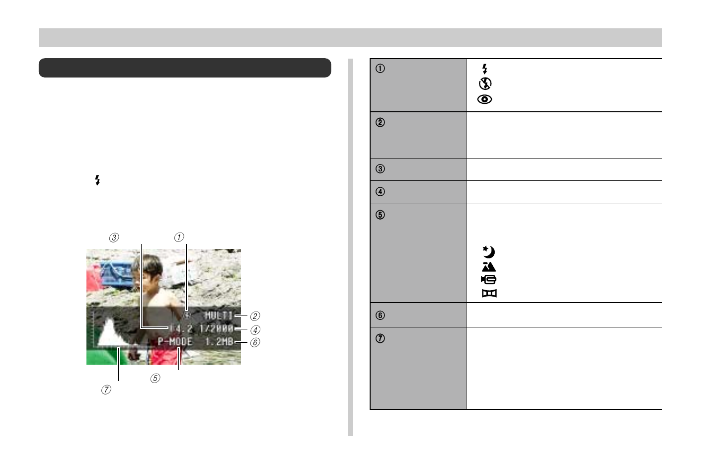 E-87, Displaying other image information, Press info | Casio QV-3EX User Manual | Page 86 / 122