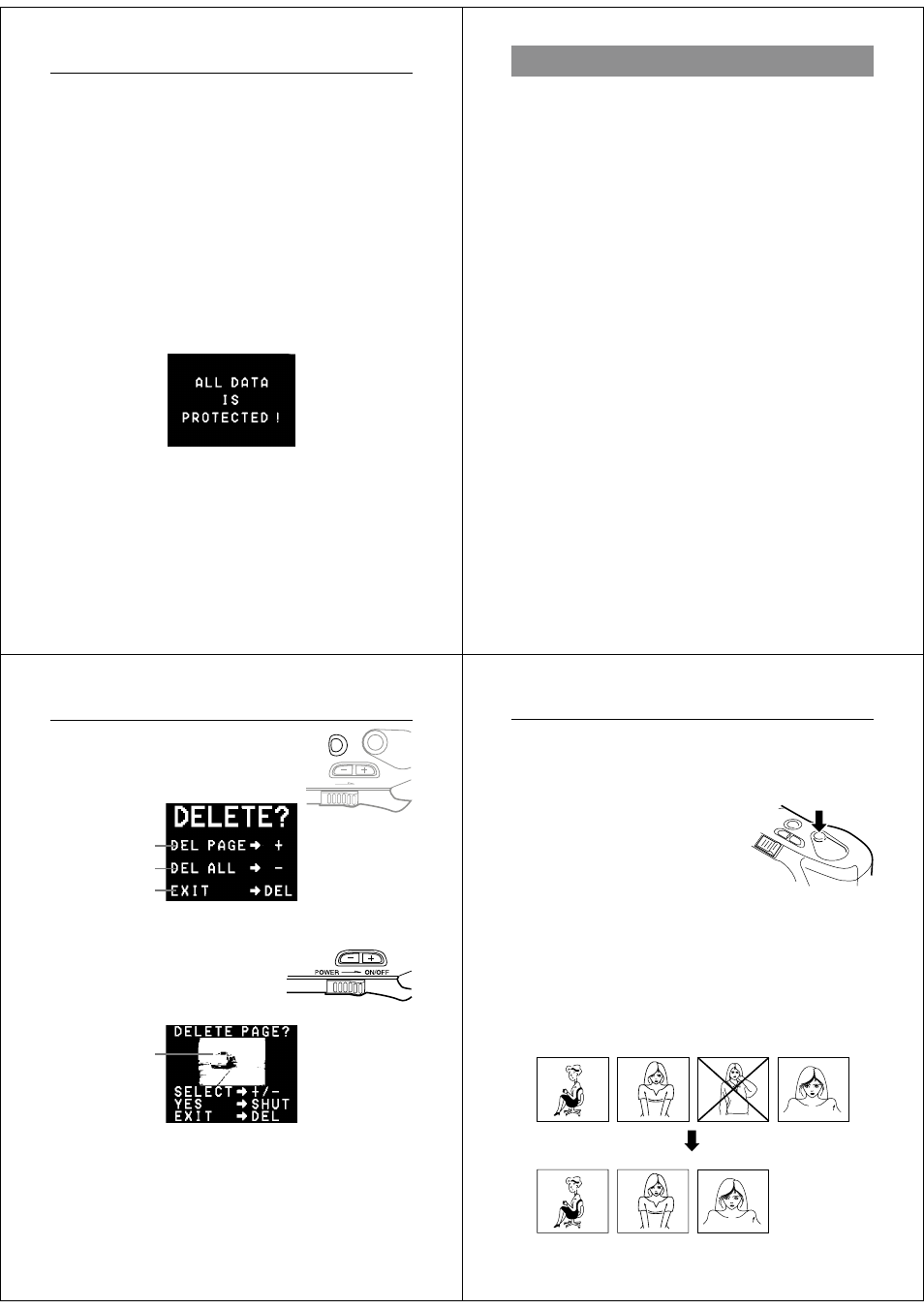 Casio QV-30 User Manual | Page 13 / 18