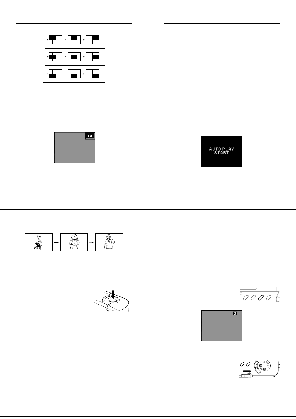 Using auto play | Casio QV-70. User Manual | Page 11 / 18