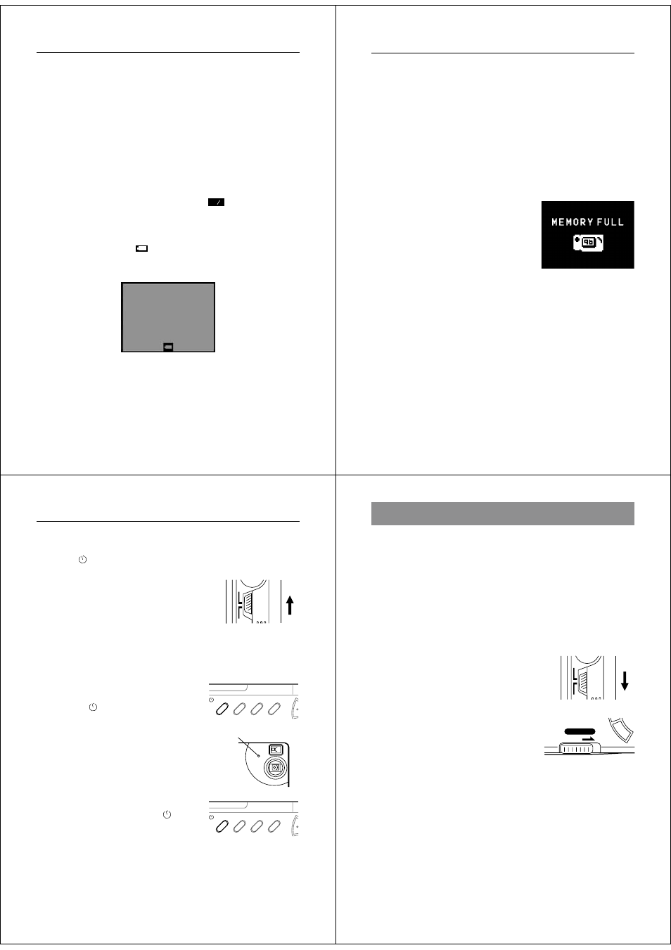 Playing back images, Using the self-timer, Displaying images on the camera’s lcd | Casio QV-70. User Manual | Page 8 / 18