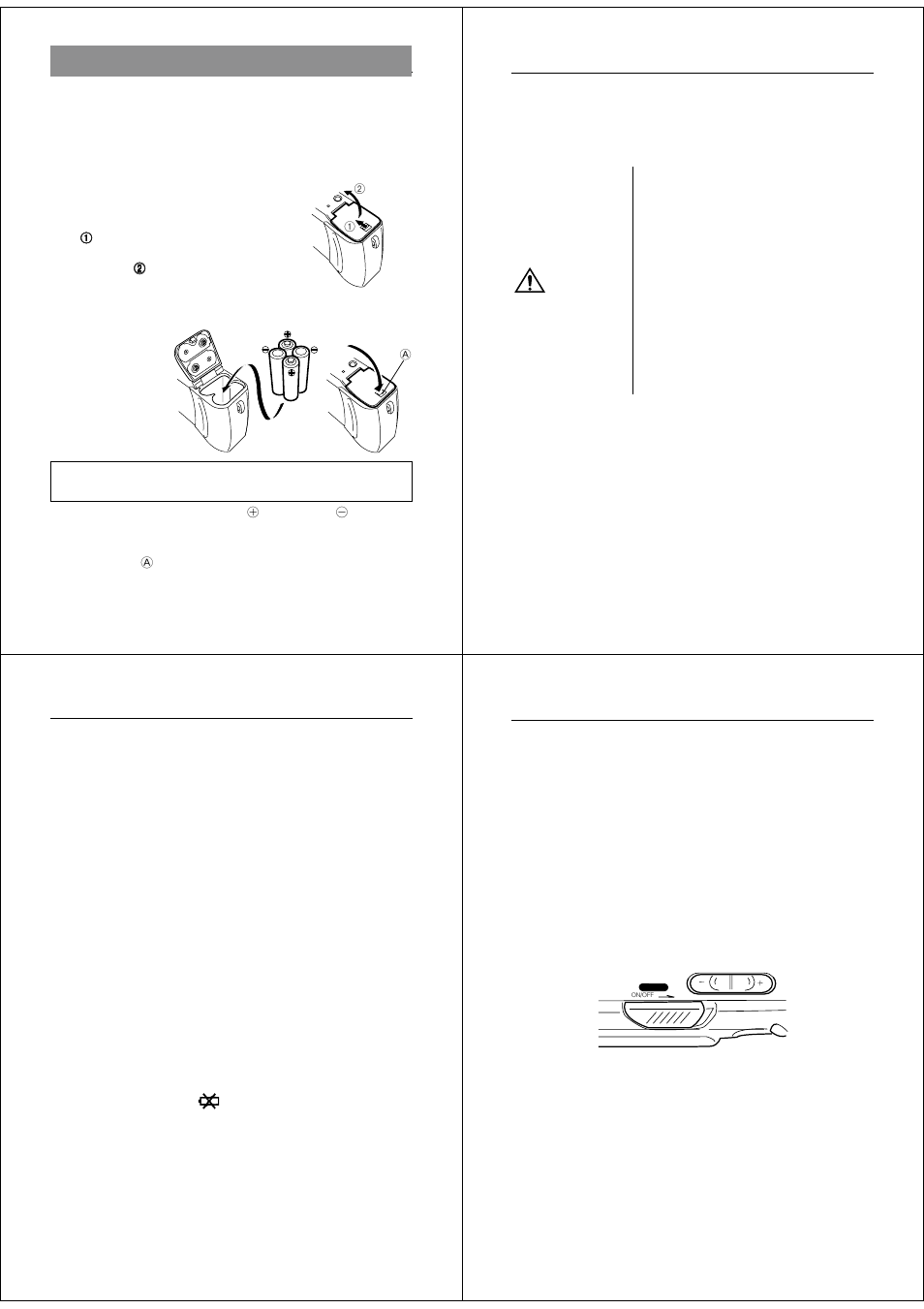 Power supply, Caution | Casio QV-200. User Manual | Page 4 / 19