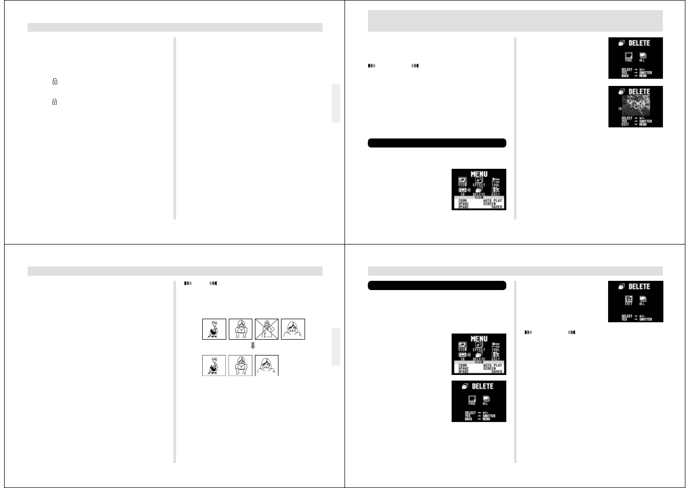 Deleting images | Casio QV-770. User Manual | Page 14 / 19