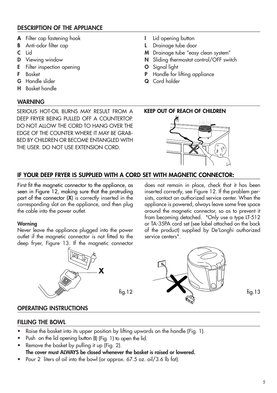 DeLonghi D677UX User Manual | Page 5 / 10
