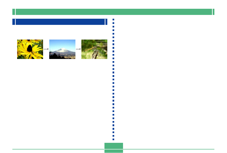 Using the slide show feature, E-100 | Casio QV-2300UX User Manual | Page 100 / 151