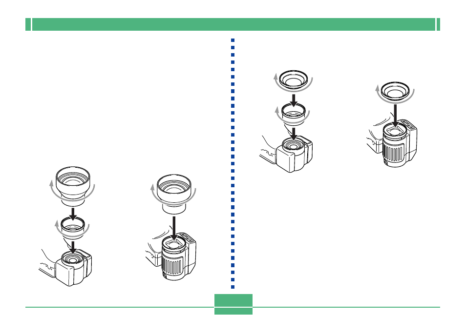 Installing a conversion lens, E-22 | Casio QV-2300UX User Manual | Page 22 / 151