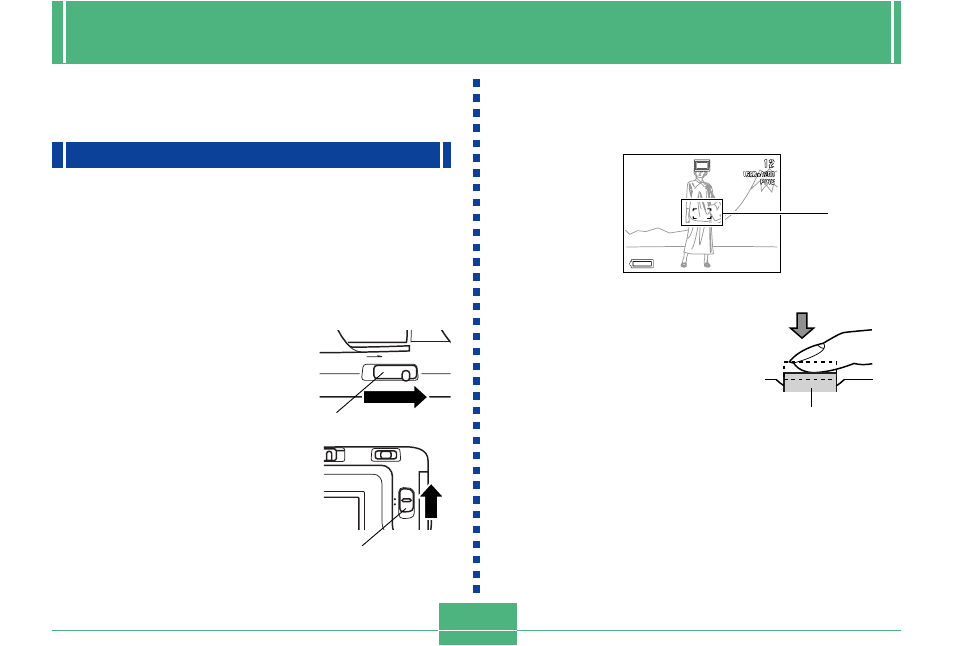 Basic image recording, Recording a simple snapshot, E-47 4 | Casio QV-2300UX User Manual | Page 47 / 151