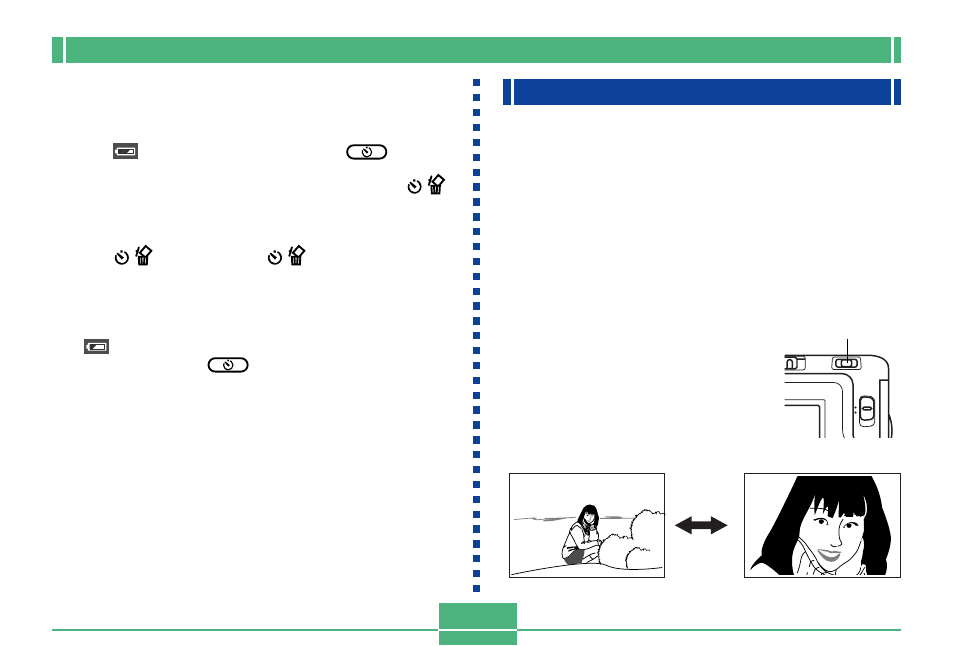 Image recording when the battery is low, Using zoom, Using optical zoom | E-50 image recording when the battery is low | Casio QV-2300UX User Manual | Page 50 / 151