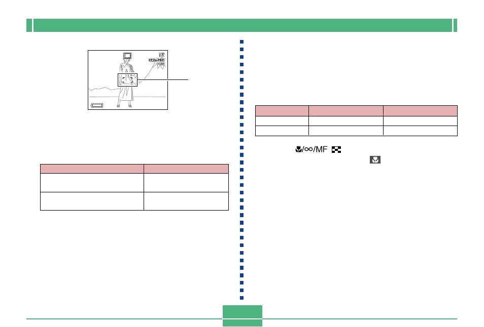 Using the macro mode, E-56 | Casio QV-2300UX User Manual | Page 56 / 151