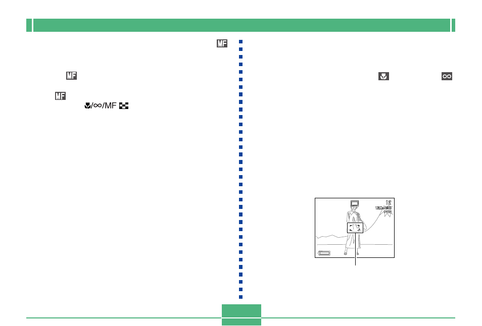 Using focus lock, E-58 3 | Casio QV-2300UX User Manual | Page 58 / 151