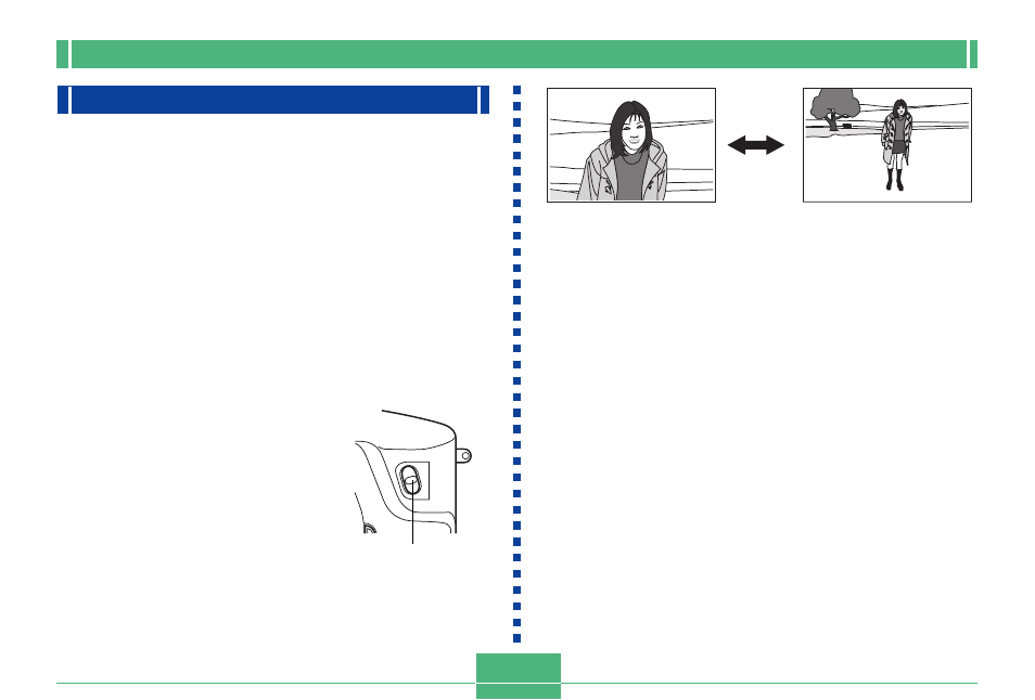 Using the zoom features, E-59, Using optical zoom | Using digital zoom | Casio QV-3000EX/Ir User Manual | Page 59 / 121