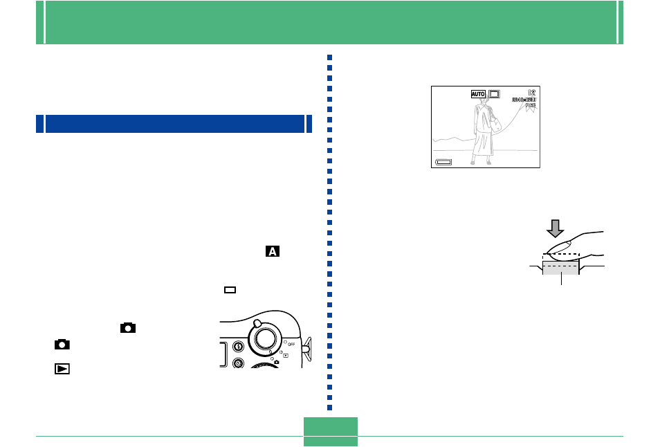 Basic image recording, Using the full auto mode, E-45 5 | Casio QV-4000 1 User Manual | Page 45 / 53