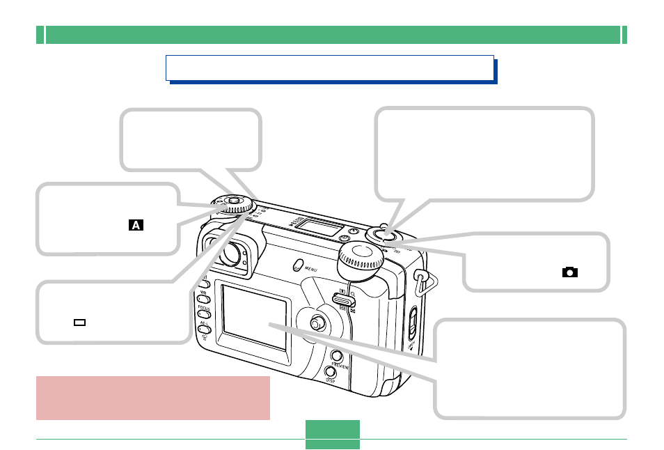 Recording an image | Casio QV-4000 1 User Manual | Page 7 / 53