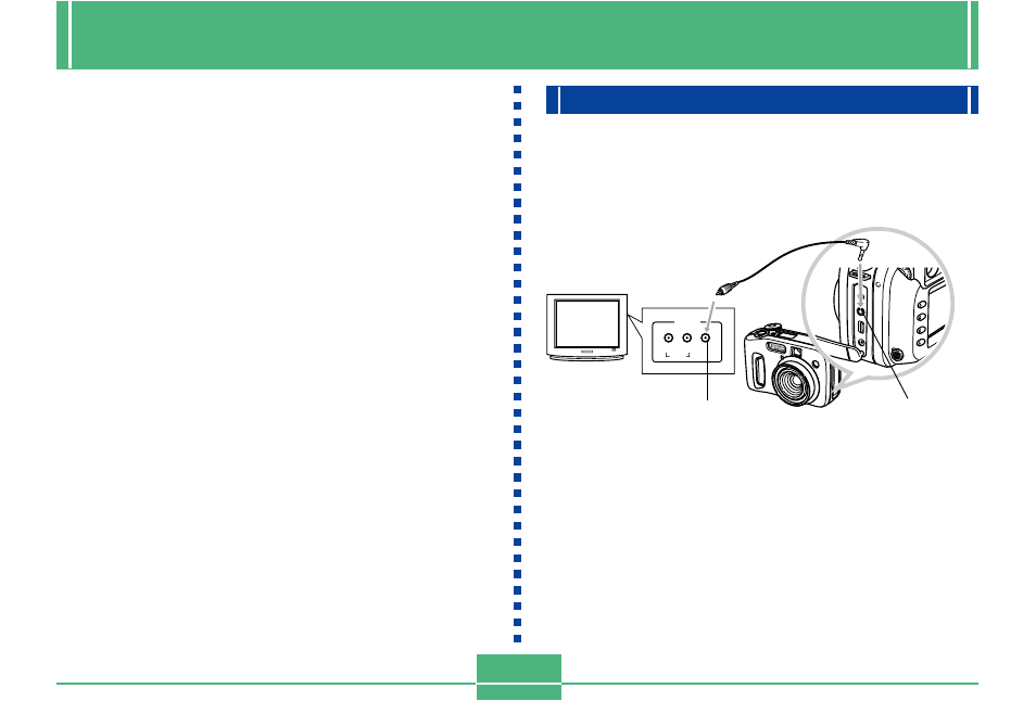 Connecting to external equipment, Connecting to a television, E-136 | Casio QV-4000 3 User Manual | Page 28 / 54
