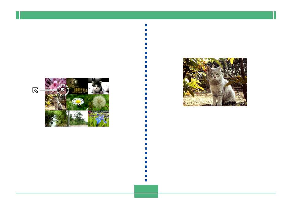 Selecting a specific image in the 9-image view | Casio QV-4000 3 User Manual | Page 6 / 54