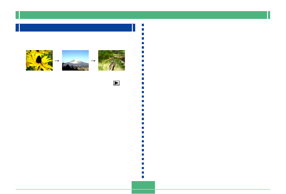 Using the slide show feature, E-117 | Casio QV-4000 3 User Manual | Page 9 / 54