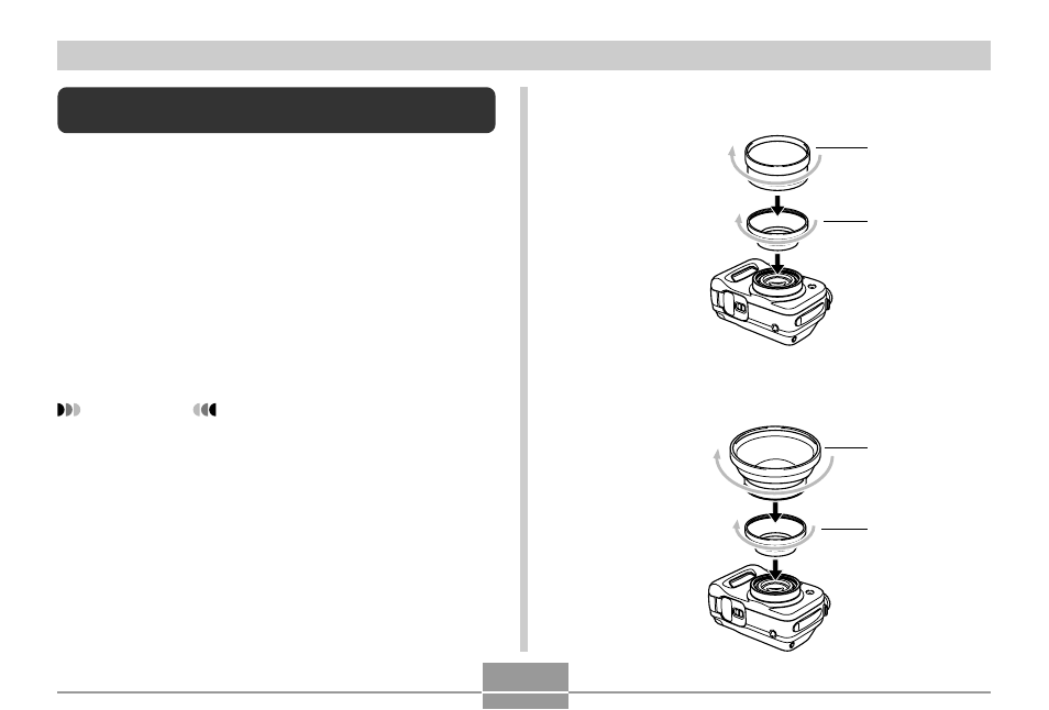 Installing a conversion lens or close-up lens | Casio QV-5700 2 User Manual | Page 53 / 65