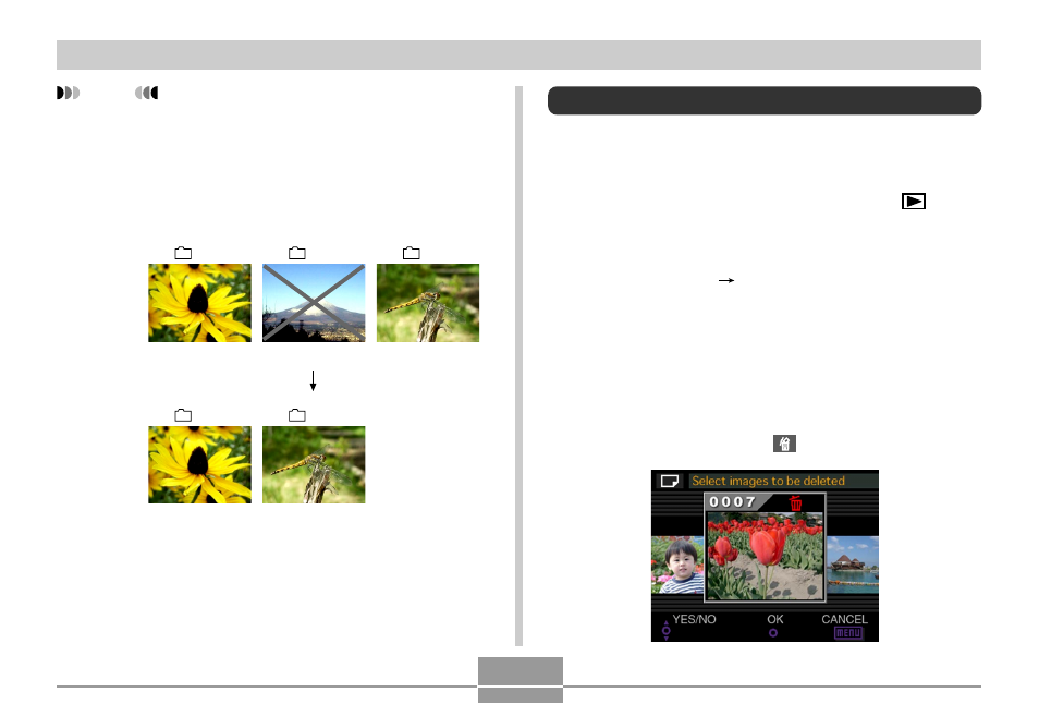 Deleting selected images | Casio QV-5700 3 User Manual | Page 2 / 53