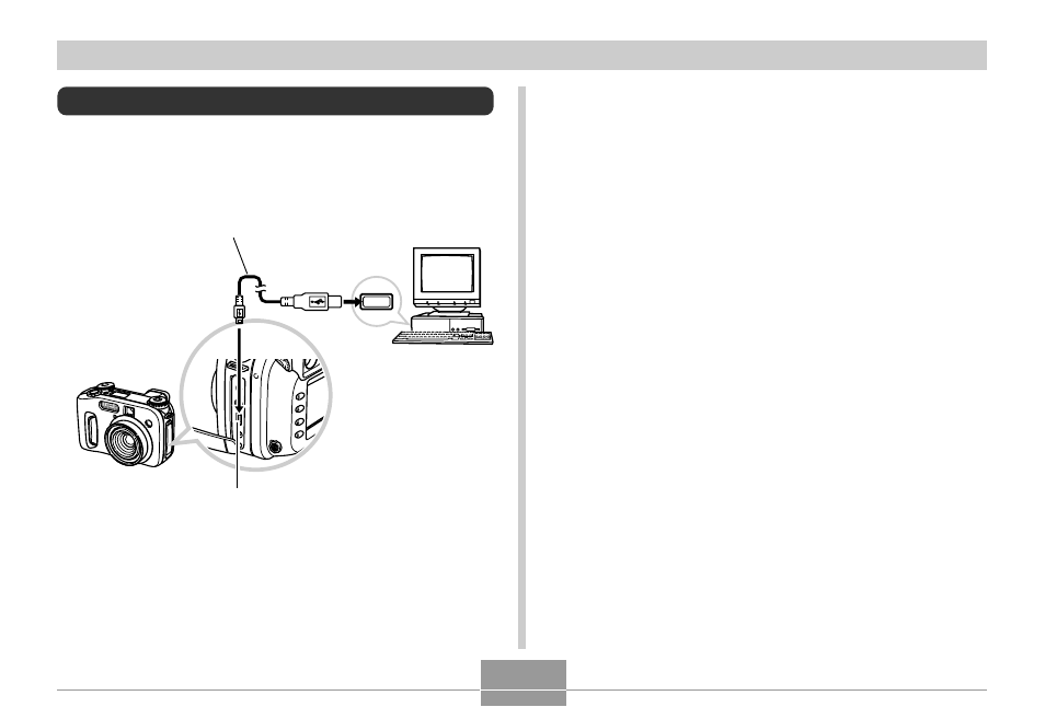 Connecting to a computer, Installing the software from the cd-rom, About the bundled cd-rom | Casio QV-5700 3 User Manual | Page 21 / 53