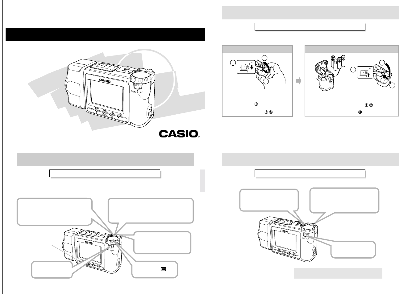 Casio QV-7000SX. User Manual | 32 pages