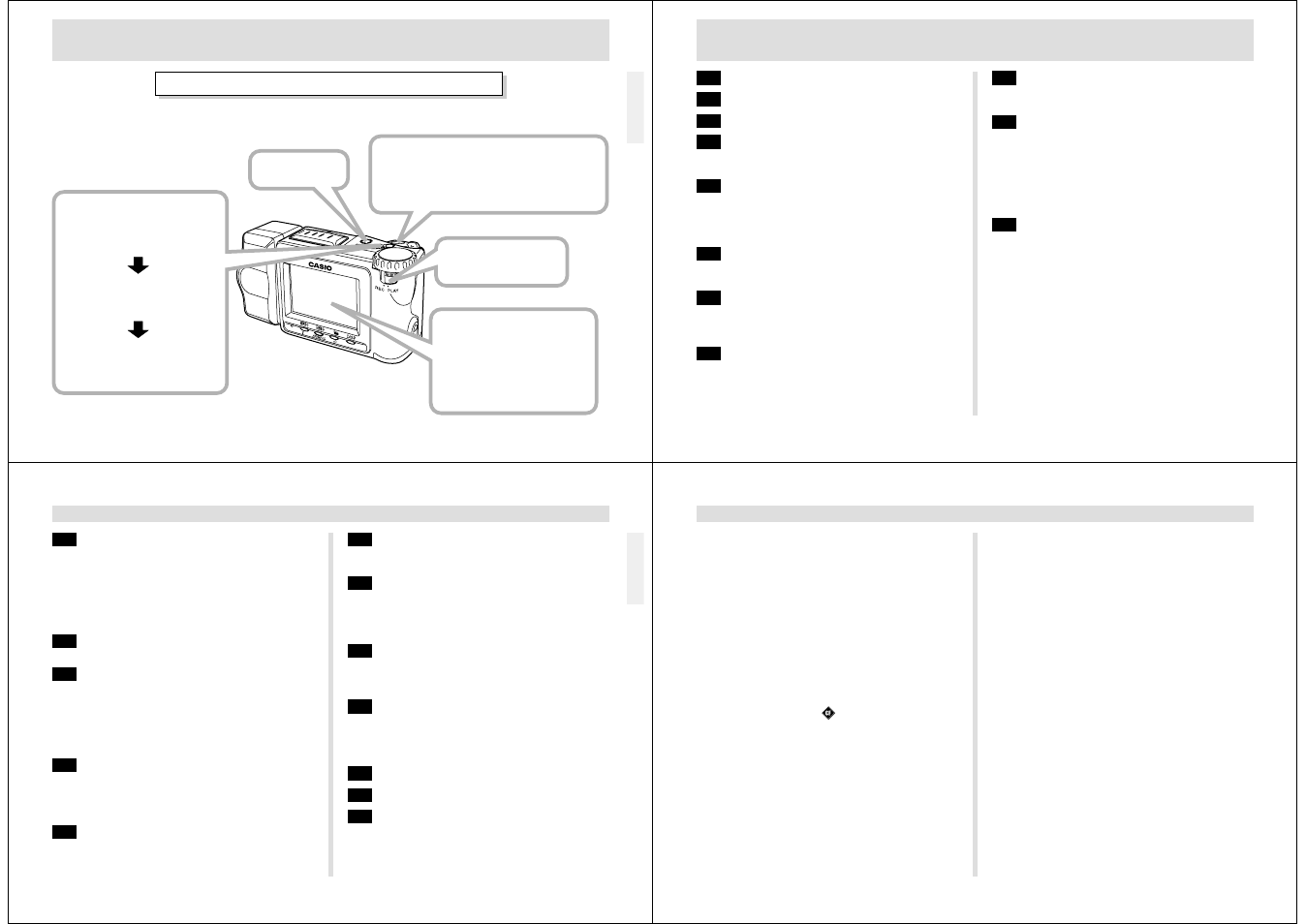 Casio QV-7000SX. User Manual | Page 2 / 32