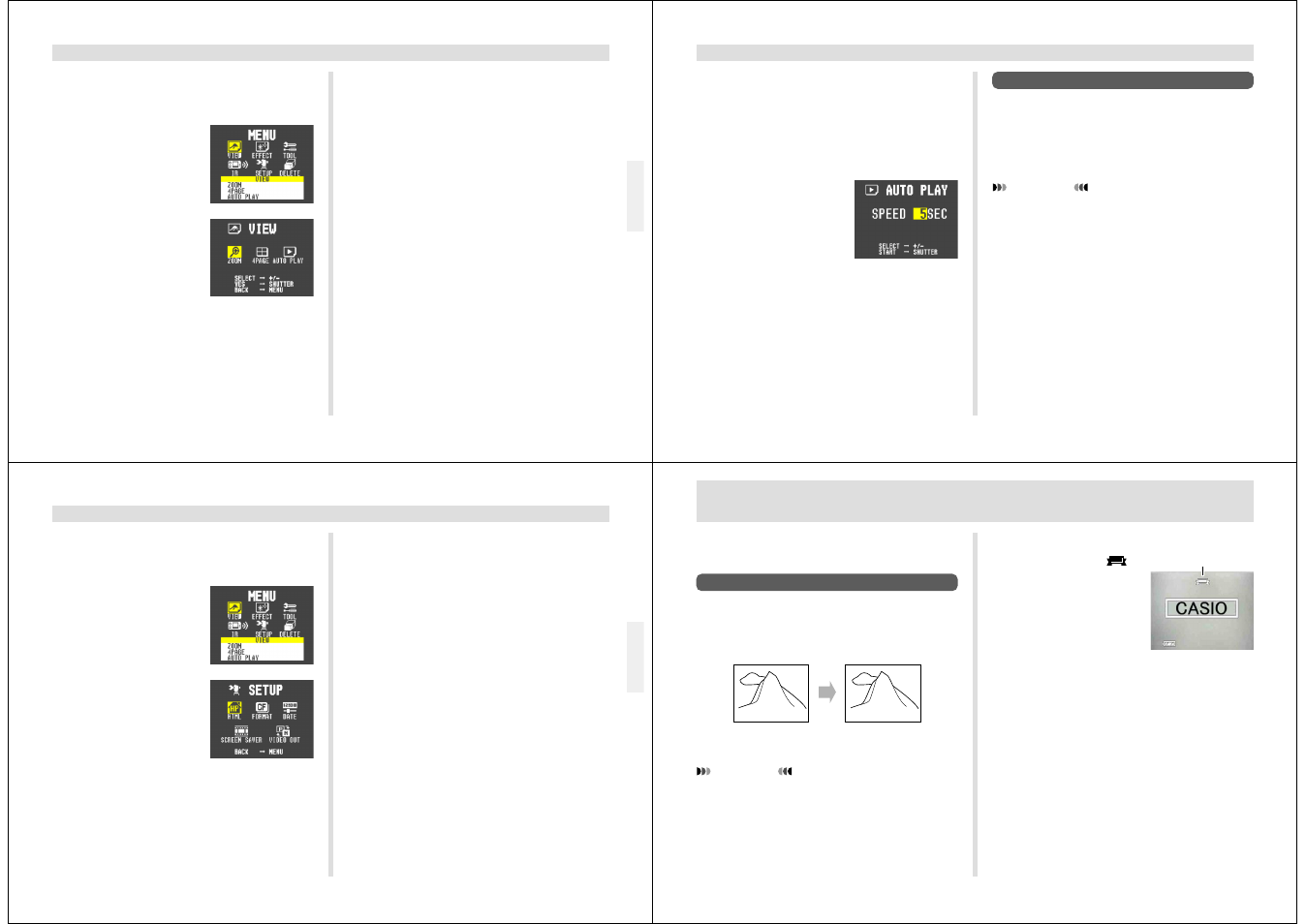 Editing images | Casio QV-7000SX. User Manual | Page 20 / 32
