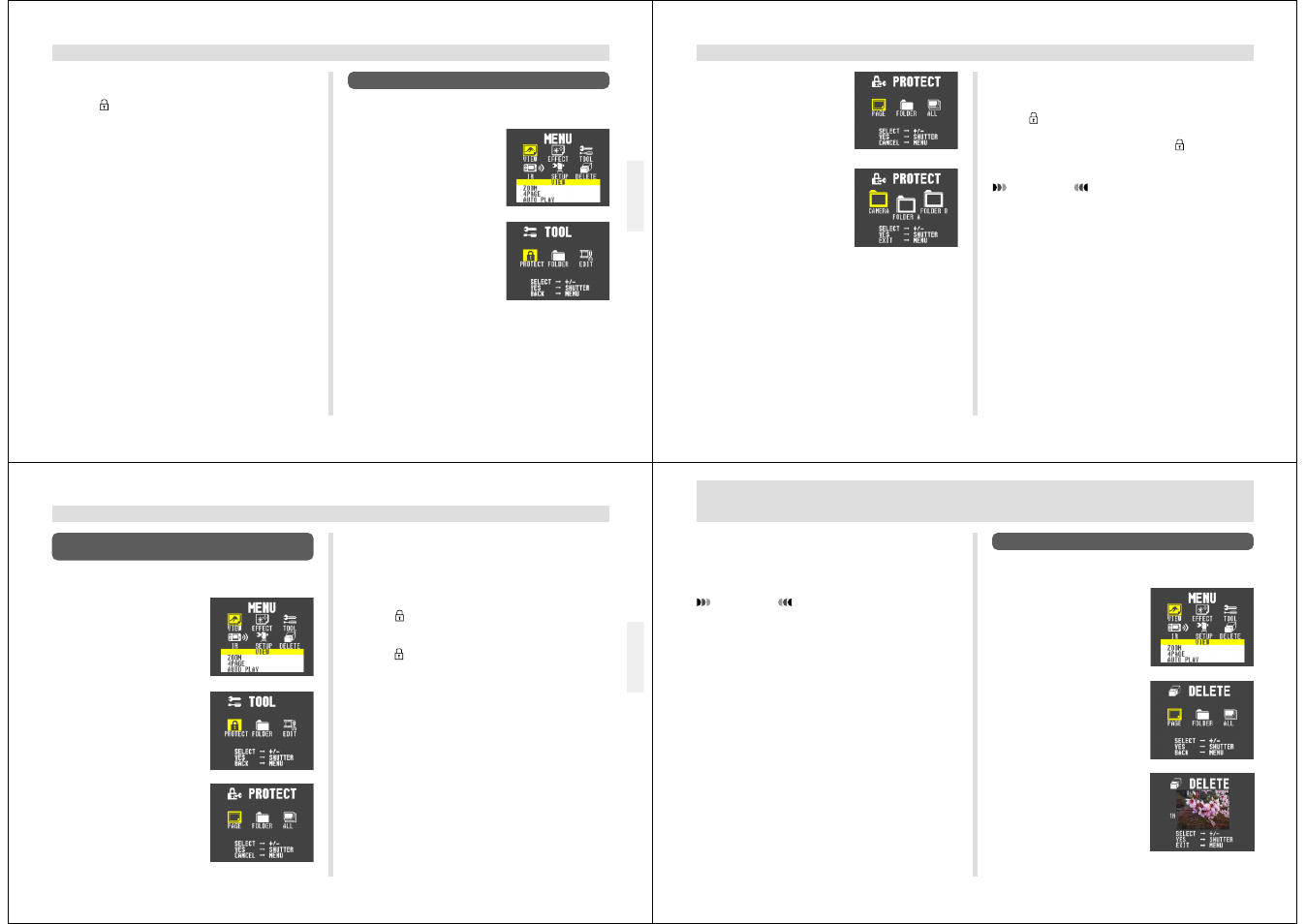 Deleting images | Casio QV-7000SX. User Manual | Page 23 / 32