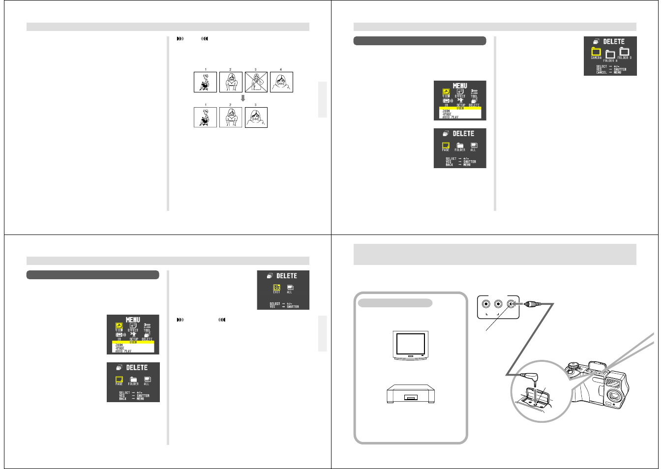 Connections | Casio QV-7000SX. User Manual | Page 24 / 32
