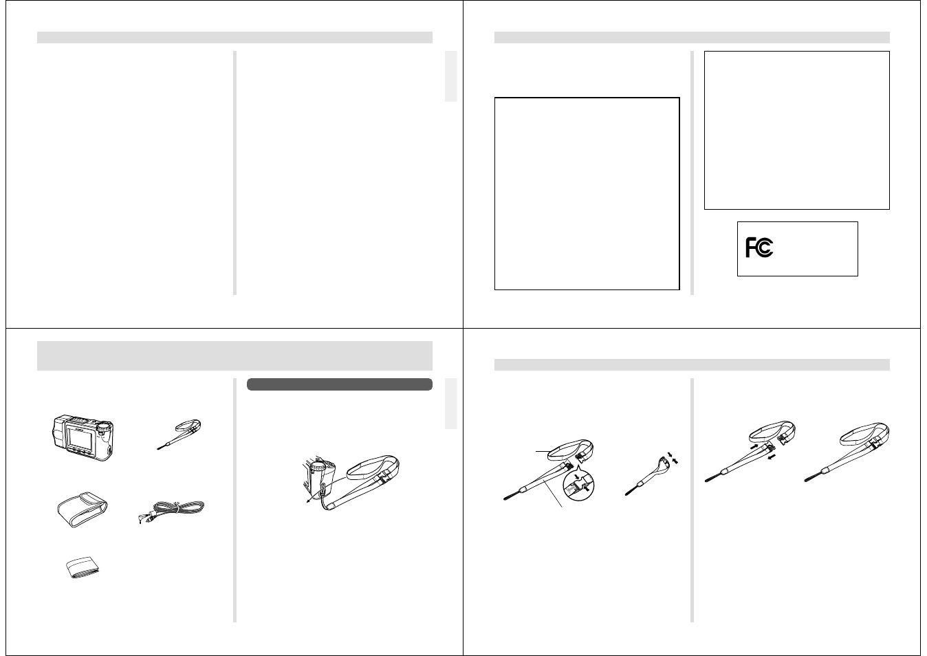Unpacking | Casio QV-7000SX. User Manual | Page 4 / 32
