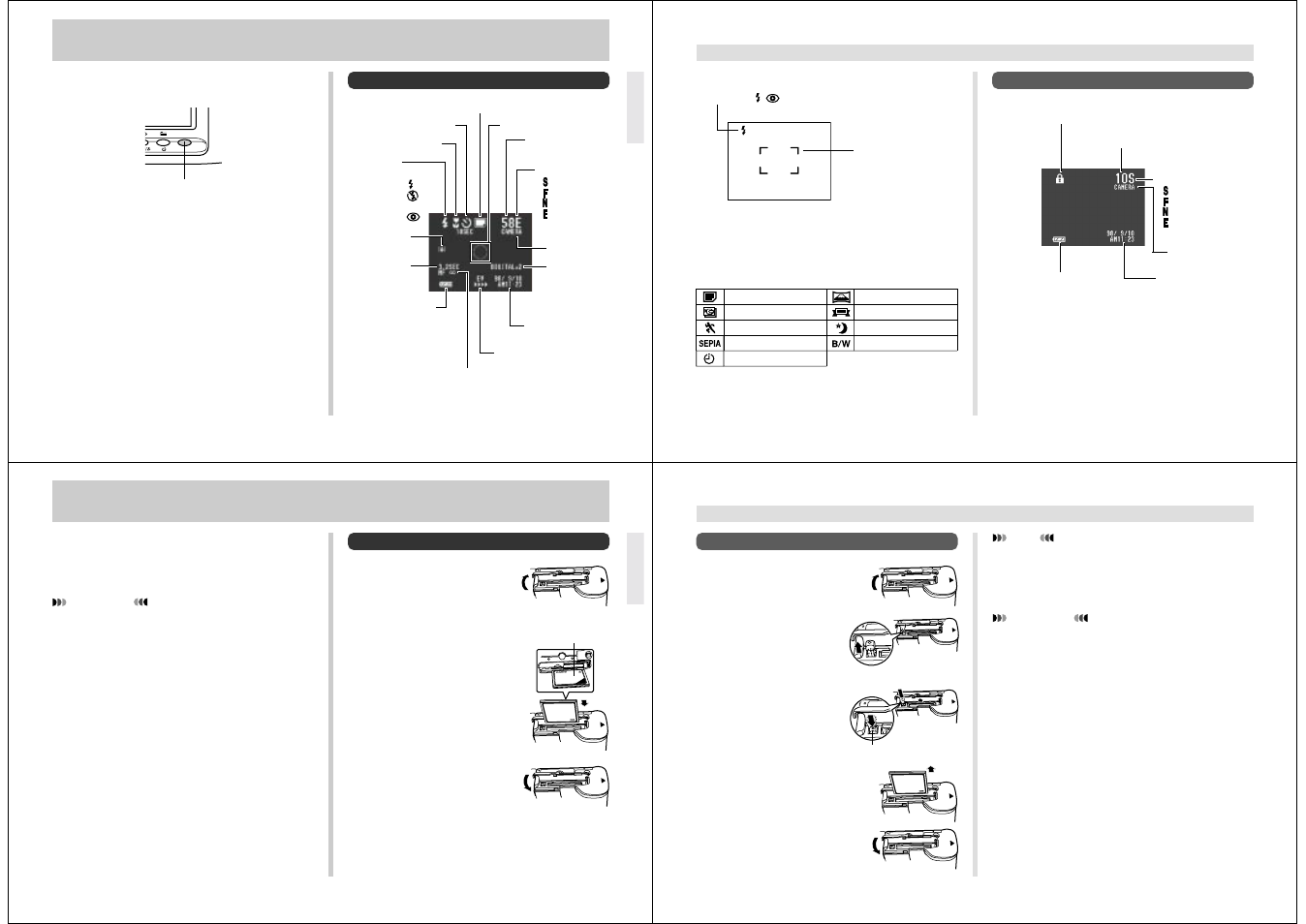 Monitor screen | Casio QV-7000SX. User Manual | Page 6 / 32