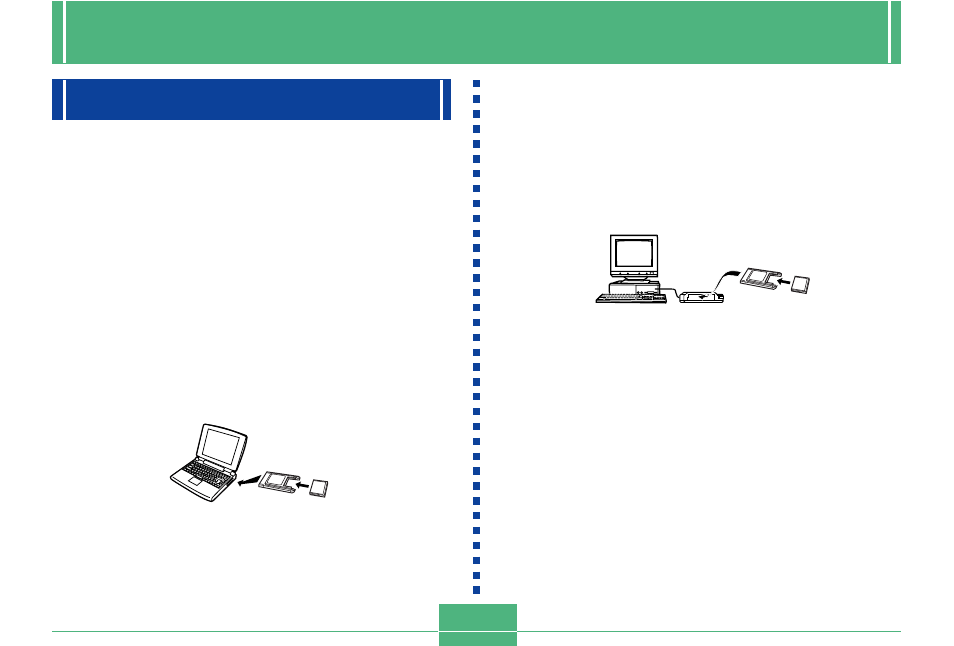 Using compactflash cards with your computer | Casio QV-8000SX User Manual | Page 103 / 120
