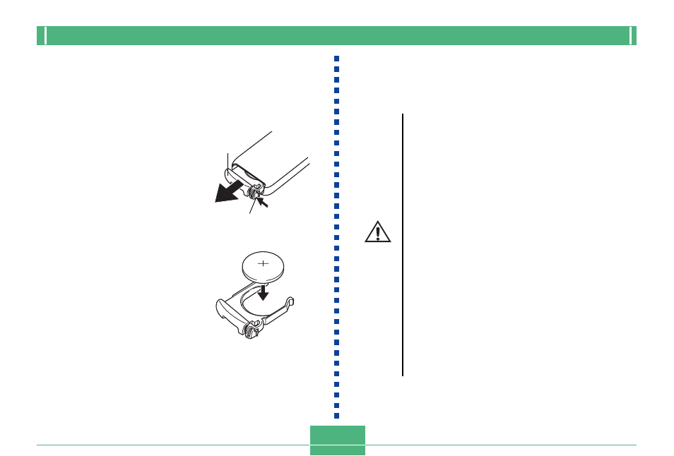 E-22, Replacing the wired remote controller battery | Casio QV-8000SX User Manual | Page 22 / 120