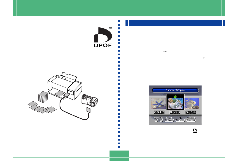 Dpof, Printing specific images | Casio QV-8000SX User Manual | Page 95 / 120