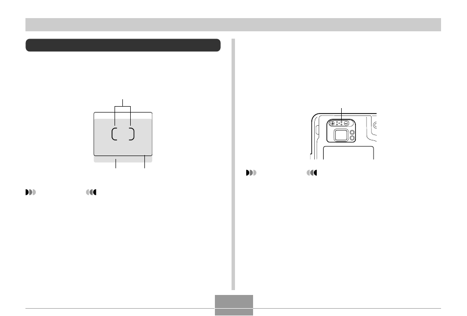 Using the optical viewfinder, Adjusting the view of the optical viewfinder | Casio QV-R3 1 User Manual | Page 43 / 52