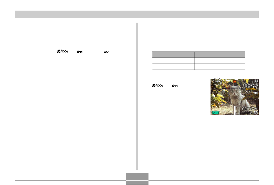 Using the infinity mode, Using manual focus | Casio QV-R3 2 User Manual | Page 3 / 51