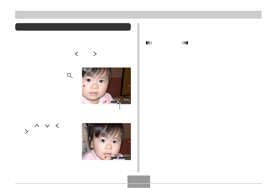 Zooming the displayed image | Casio QV-R3 2 User Manual | Page 31 / 51