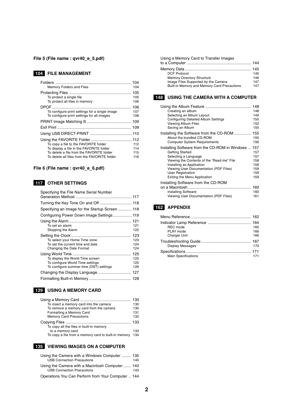 Casio QV-R40 2 User Manual | Page 2 / 2