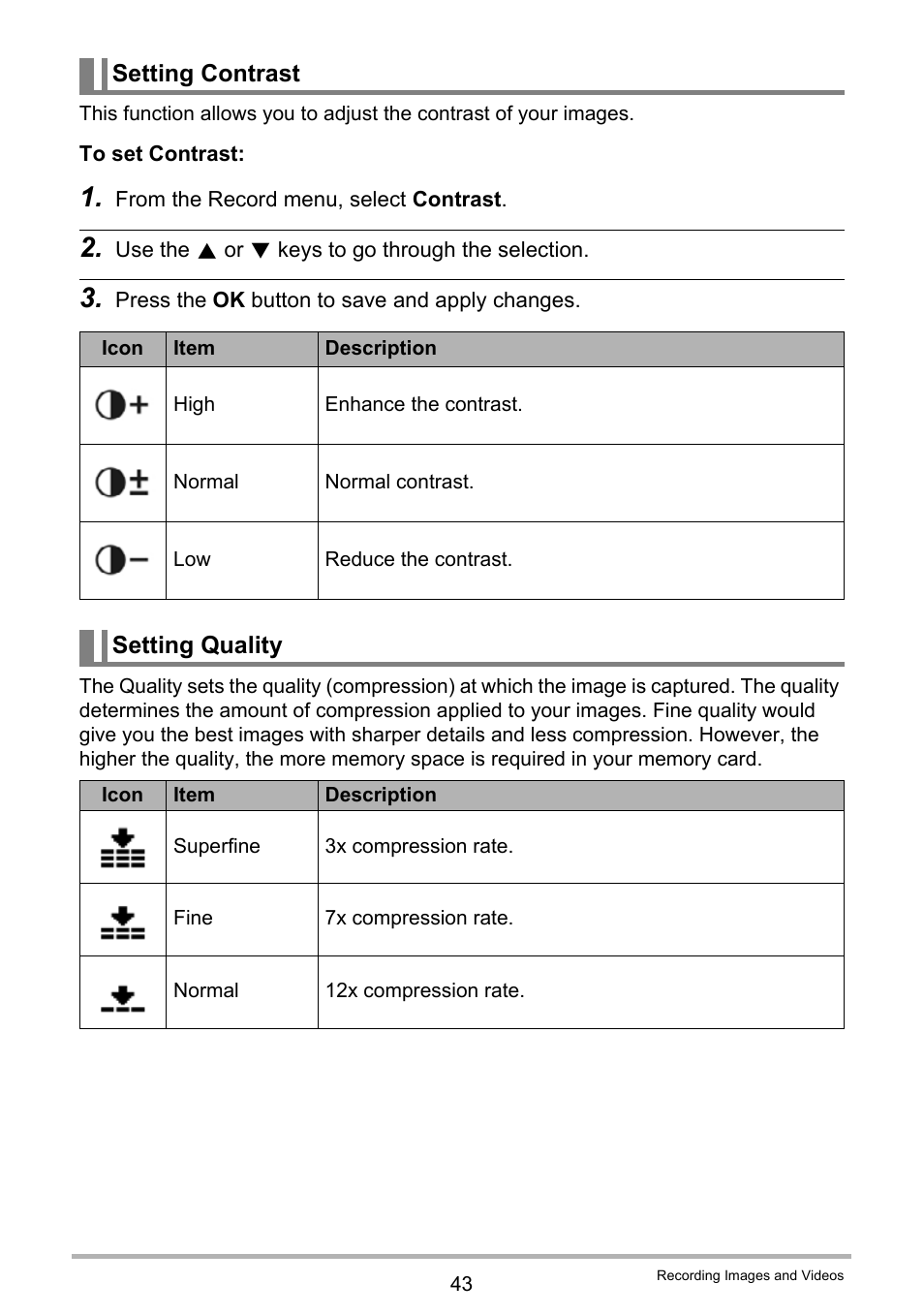 Casio QV-R80 User Manual | Page 43 / 94