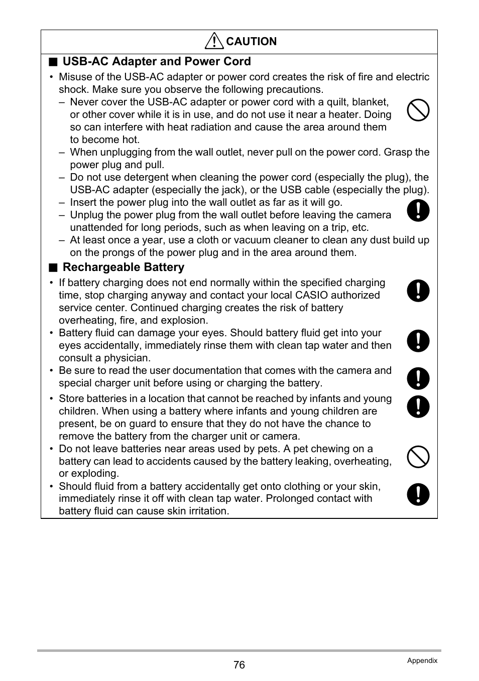 Casio QV-R80 User Manual | Page 76 / 94
