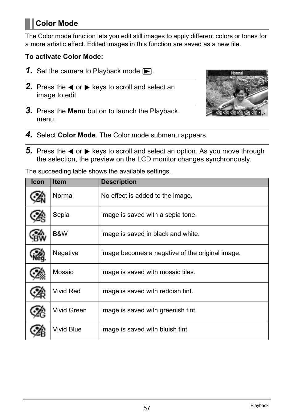 Casio QV-R100 User Manual | Page 57 / 89