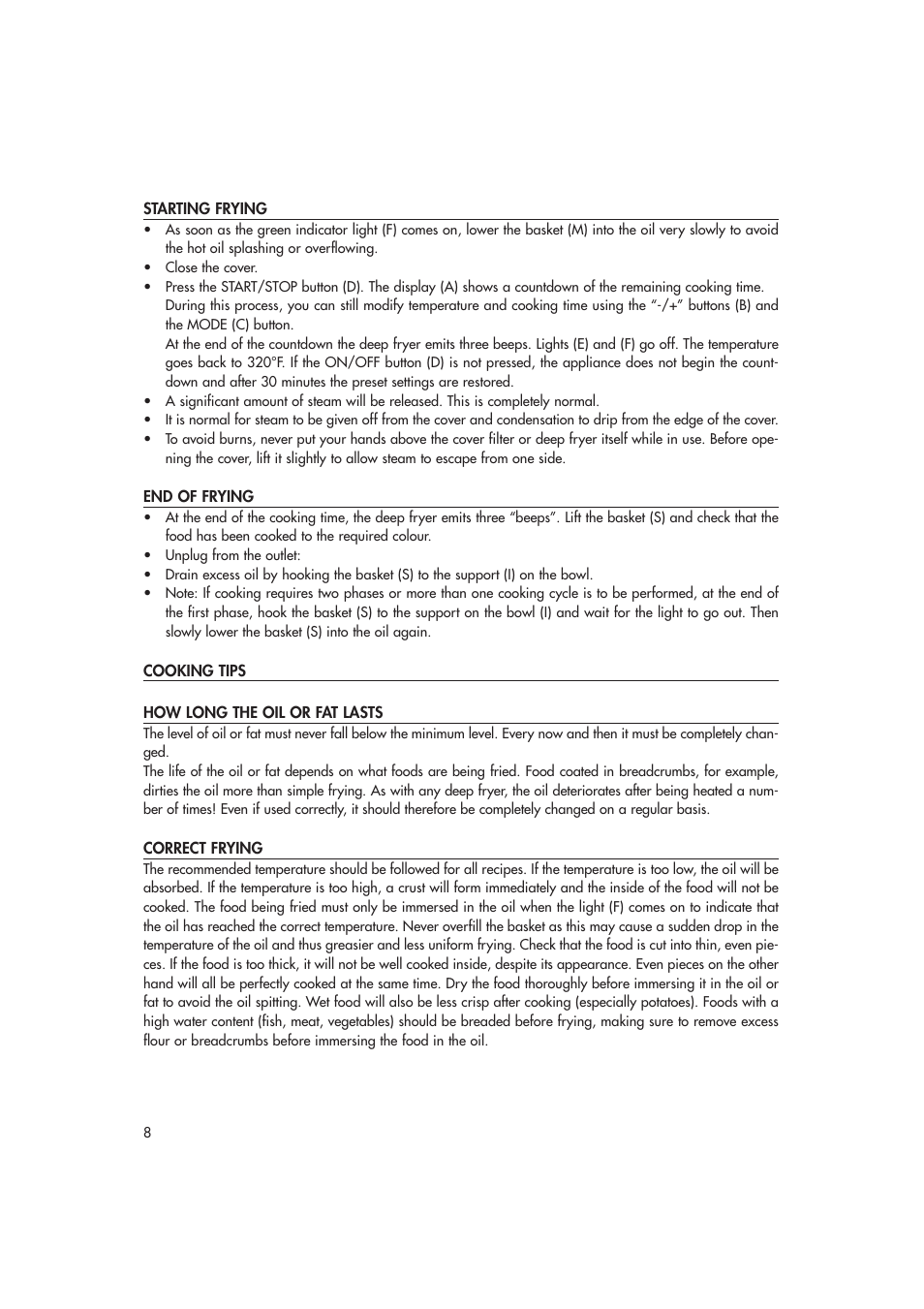 DeLonghi D14527DZ User Manual | Page 8 / 11