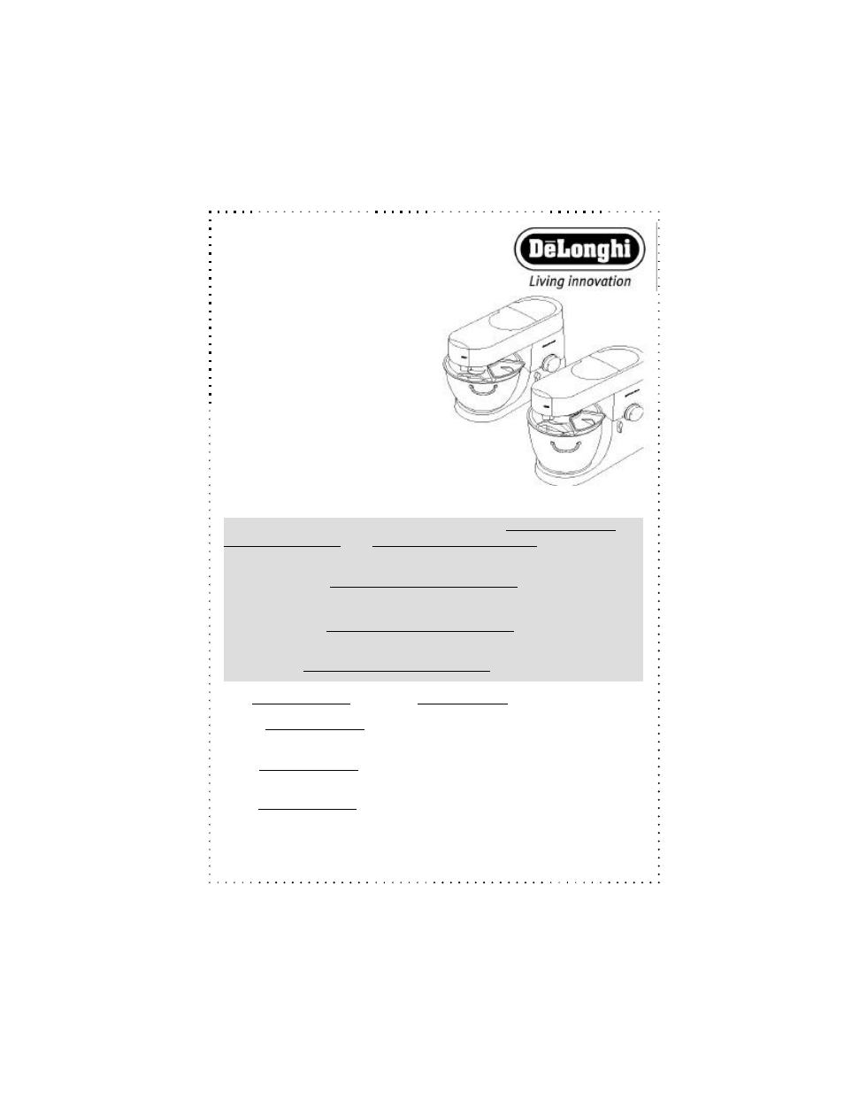 DeLonghi DSM5 - 7 Series User Manual | 72 pages