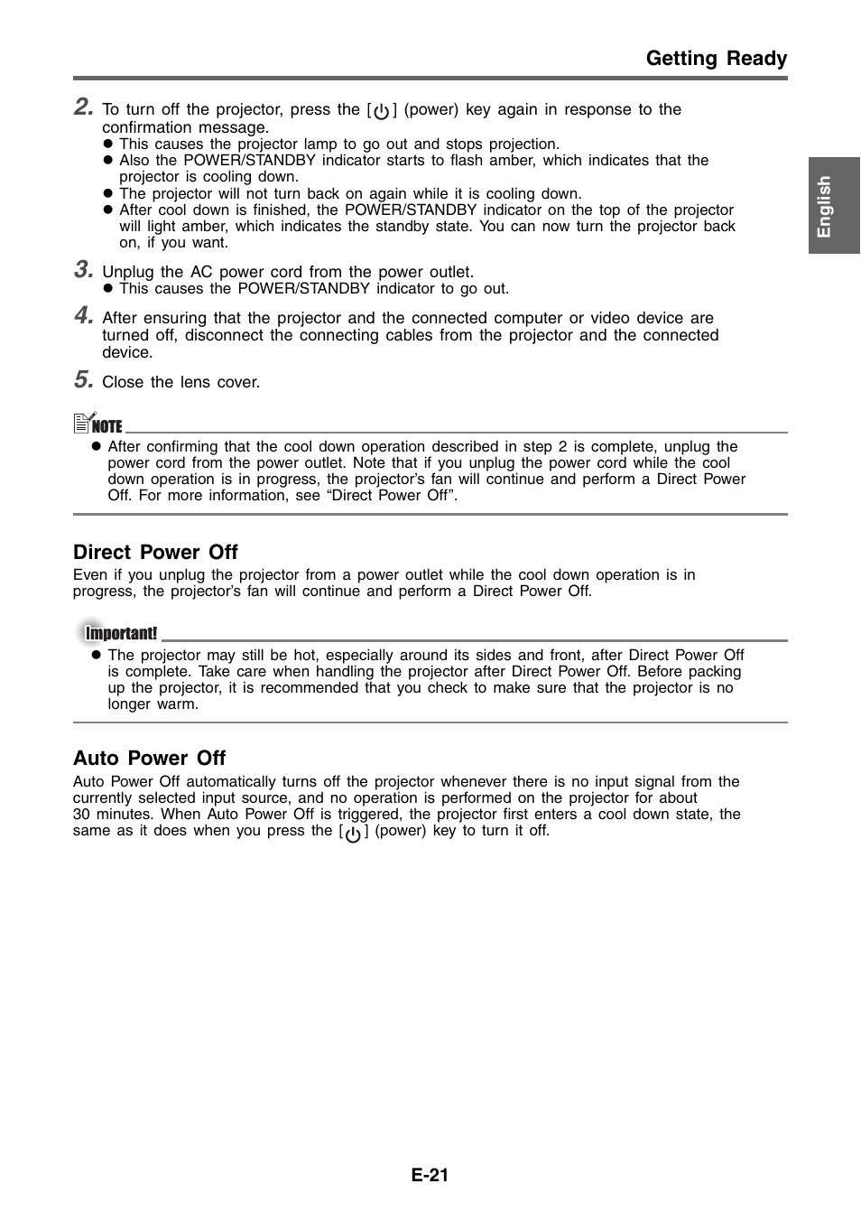 Casio XJ-460 Basic Operations User Manual | Page 21 / 32