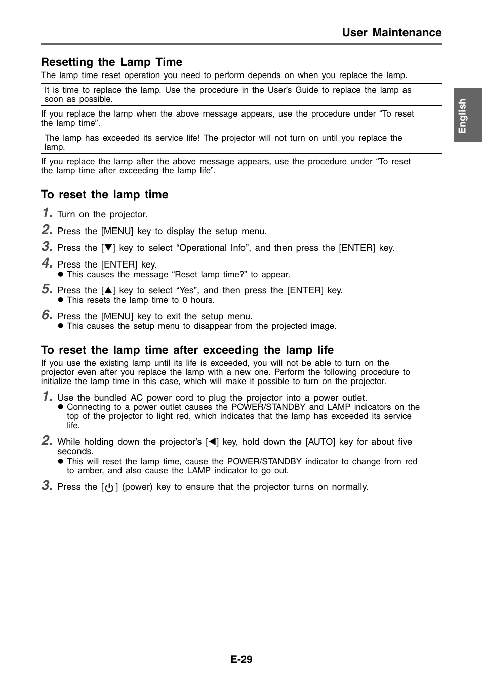 Casio XJ-460 Basic Operations User Manual | Page 29 / 32