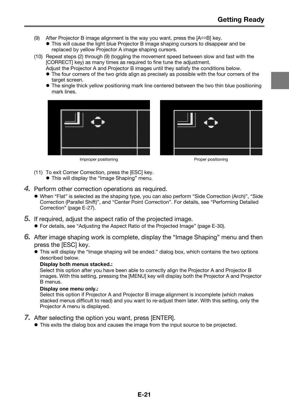 Getting ready | Casio YA-S10 Setup Guide User Manual | Page 22 / 36
