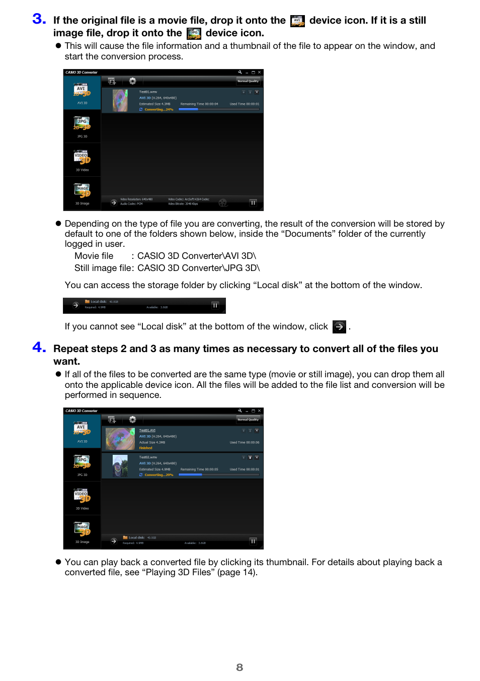 Casio YA-D30 User Guide User Manual | Page 8 / 17