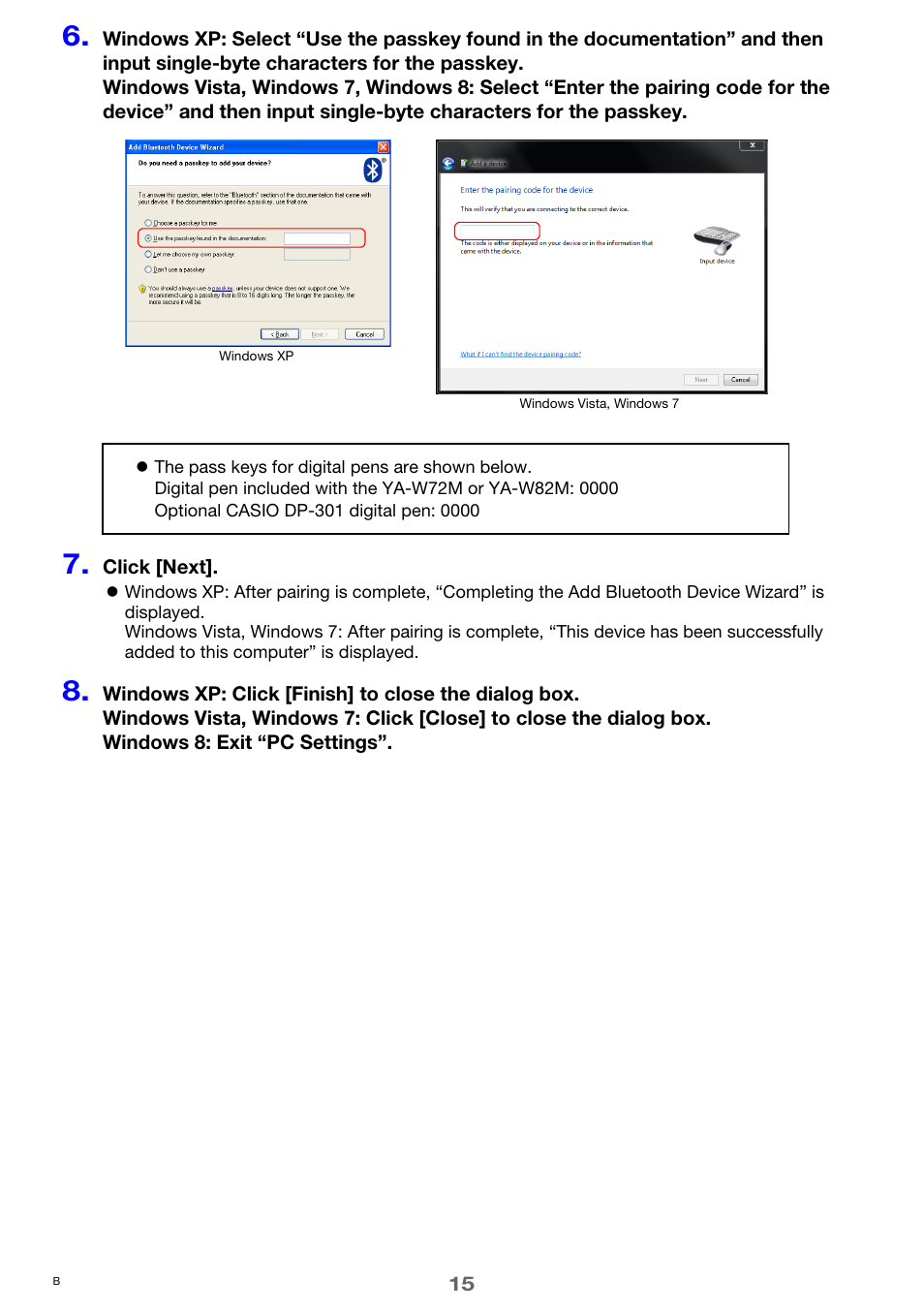 Casio YA-W72M User Guide User Manual | Page 15 / 89