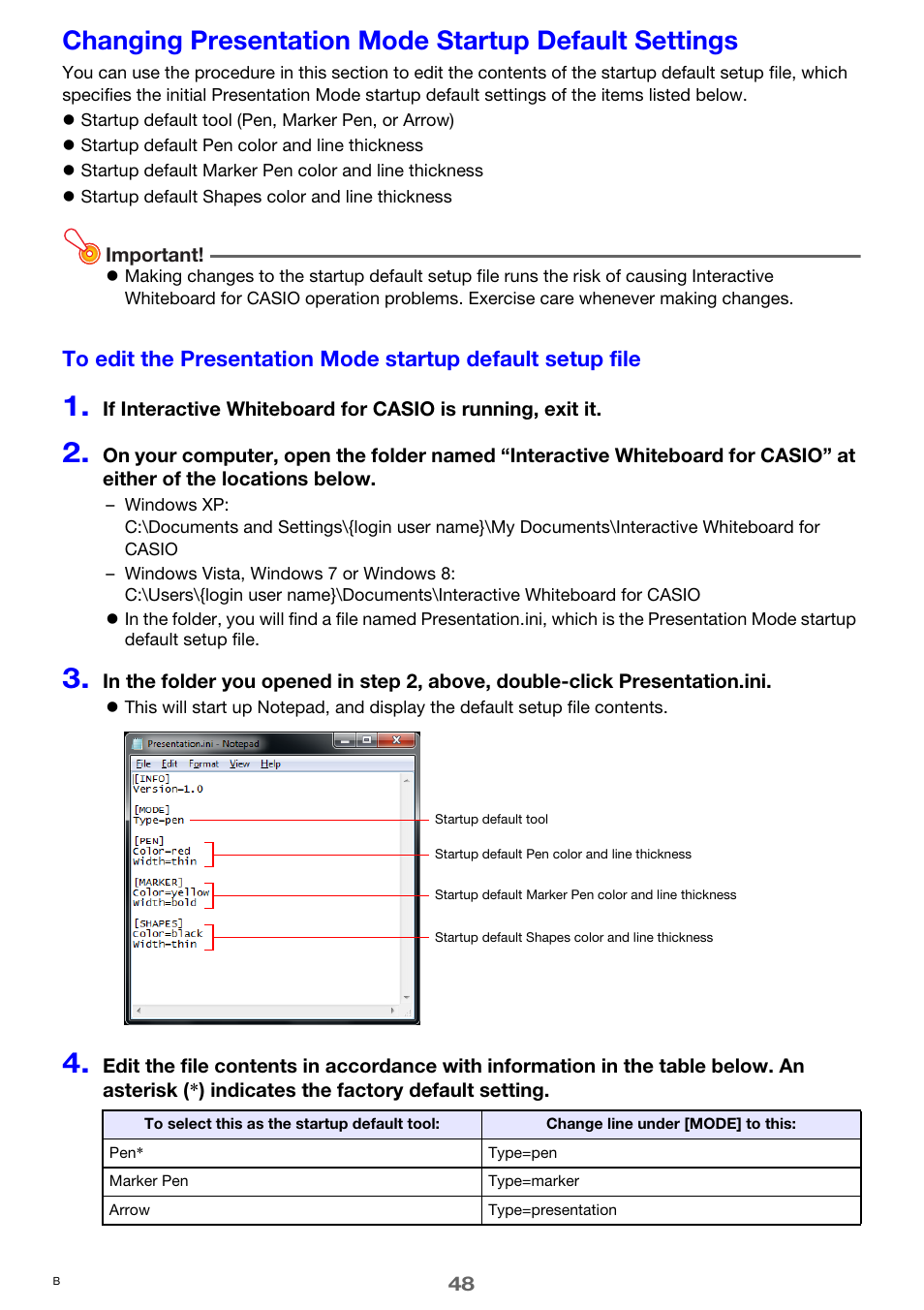 Casio YA-W72M User Guide User Manual | Page 48 / 89